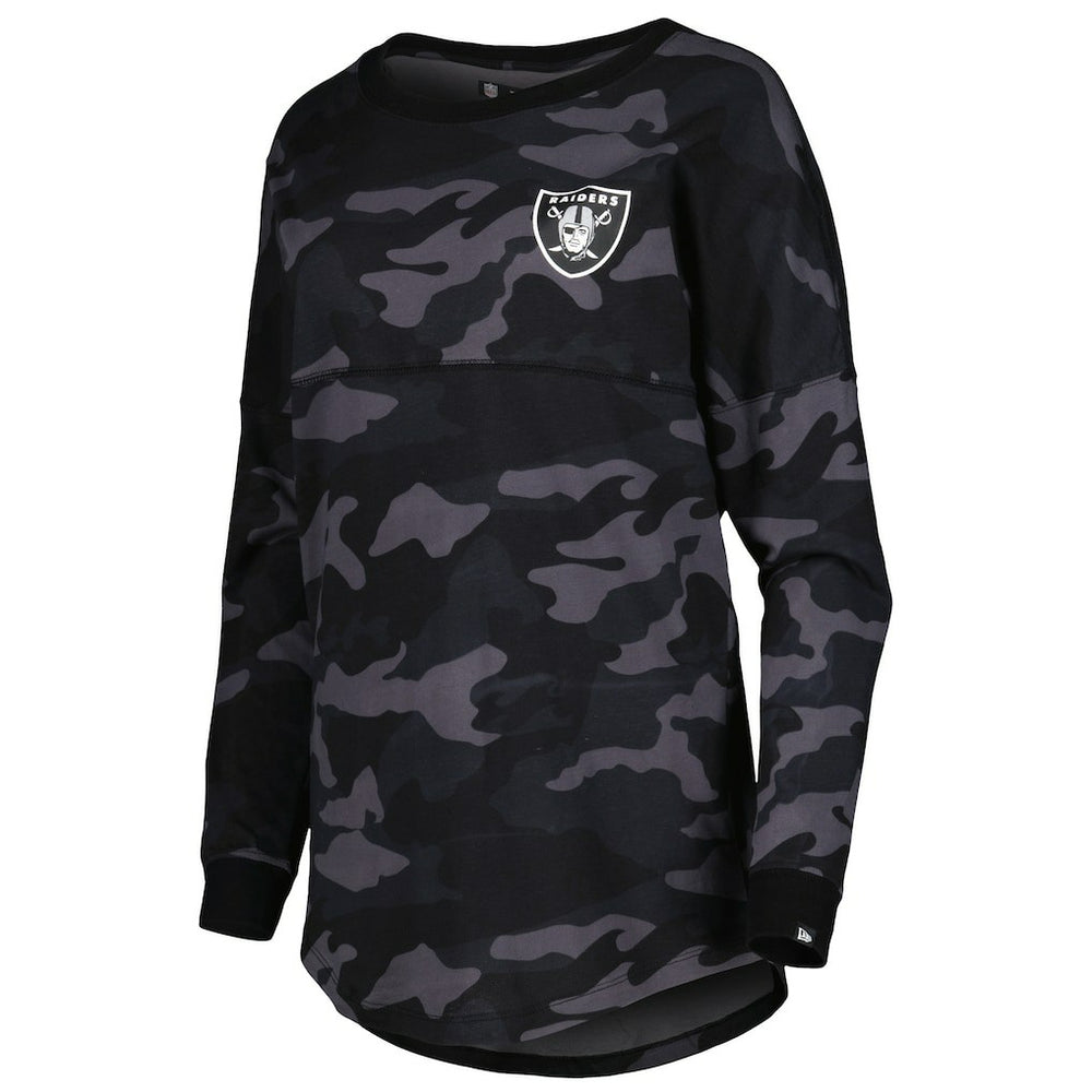 Women's Camo Long Sleeve T-Shirt - Las Vegas Raiders