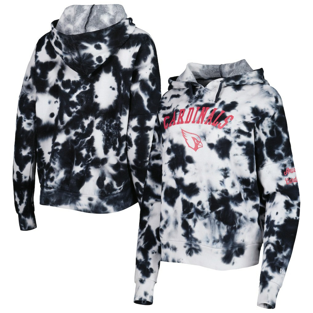 Women's Cloud Dye Fleece Pullover Hoodie - Arizona Cardinals