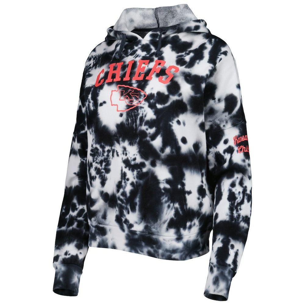 Women's Cloud Dye Fleece Pullover Hoodie - Kansas City Chiefs