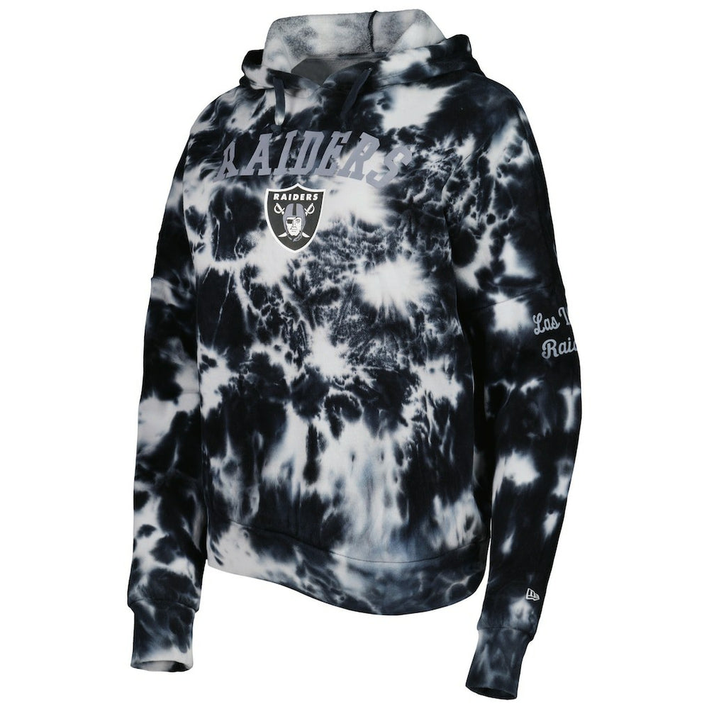 Women's Cloud Dye Fleece Pullover Hoodie - Las Vegas Raiders
