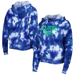 Women's Cloud Dye Fleece Pullover Hoodie - Seattle Seahawks