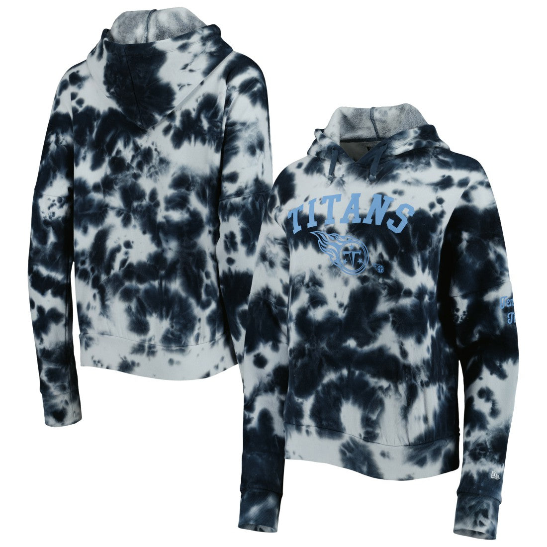Women's Cloud Dye Fleece Pullover Hoodie - Tennessee Titans