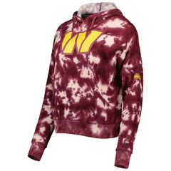 Women's Cloud Dye Fleece Pullover Hoodie - Washington Commanders