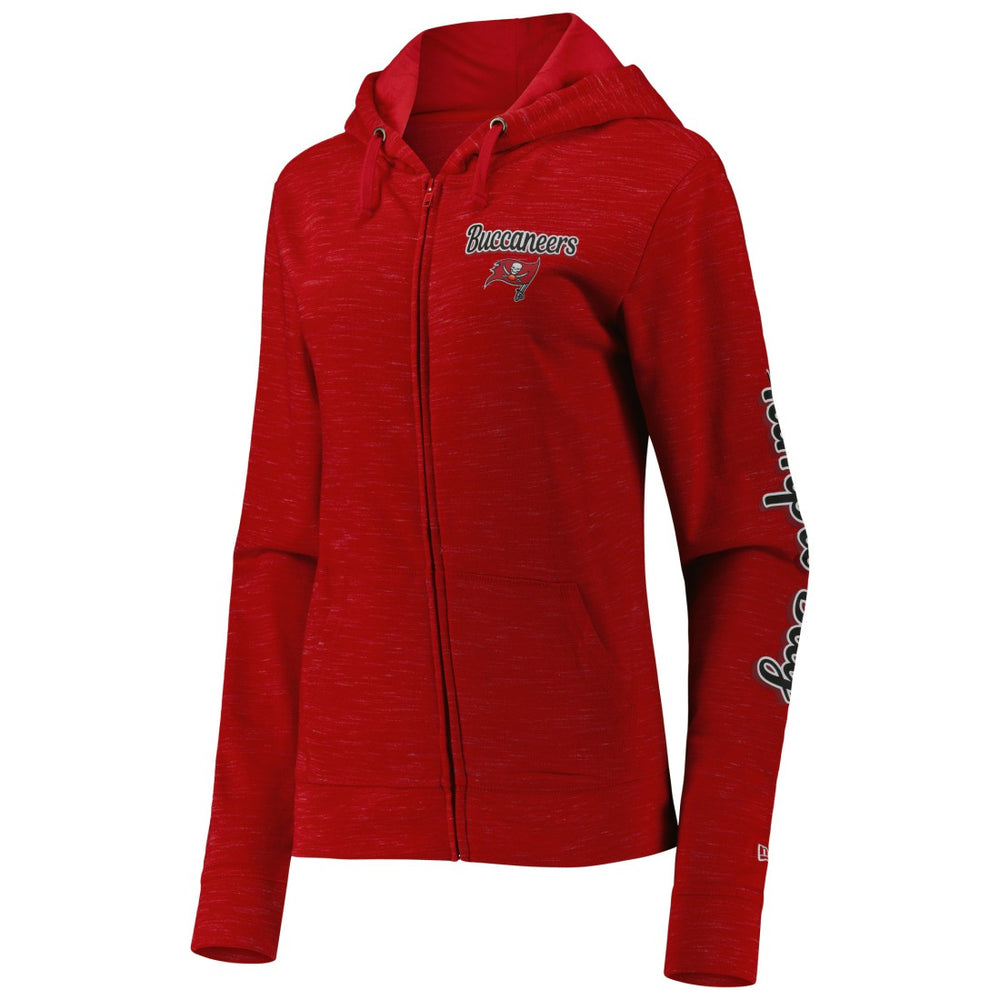 Women's Reverse Space-Dye Full-Zip Hoodie - Tampa Bay Buccaneers