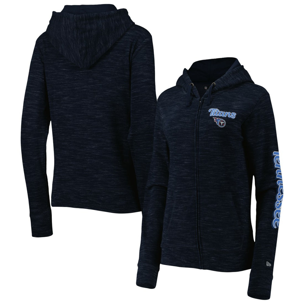 Women's Reverse Full-Zip Hoodie - Tennessee Titans