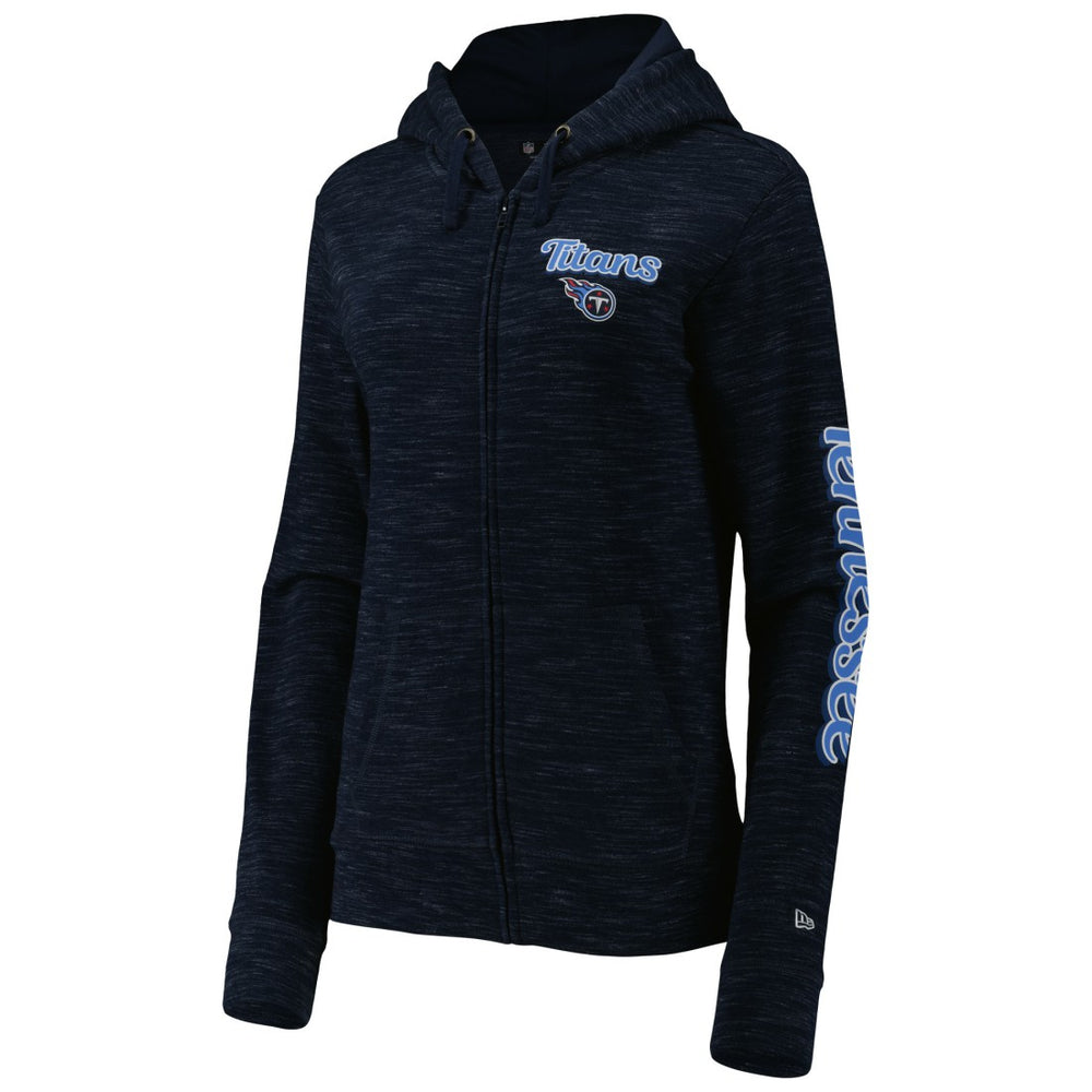 Women's Reverse Full-Zip Hoodie - Tennessee Titans