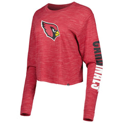 Women's Crop Long Sleeve T-Shirt - Arizona Cardinals