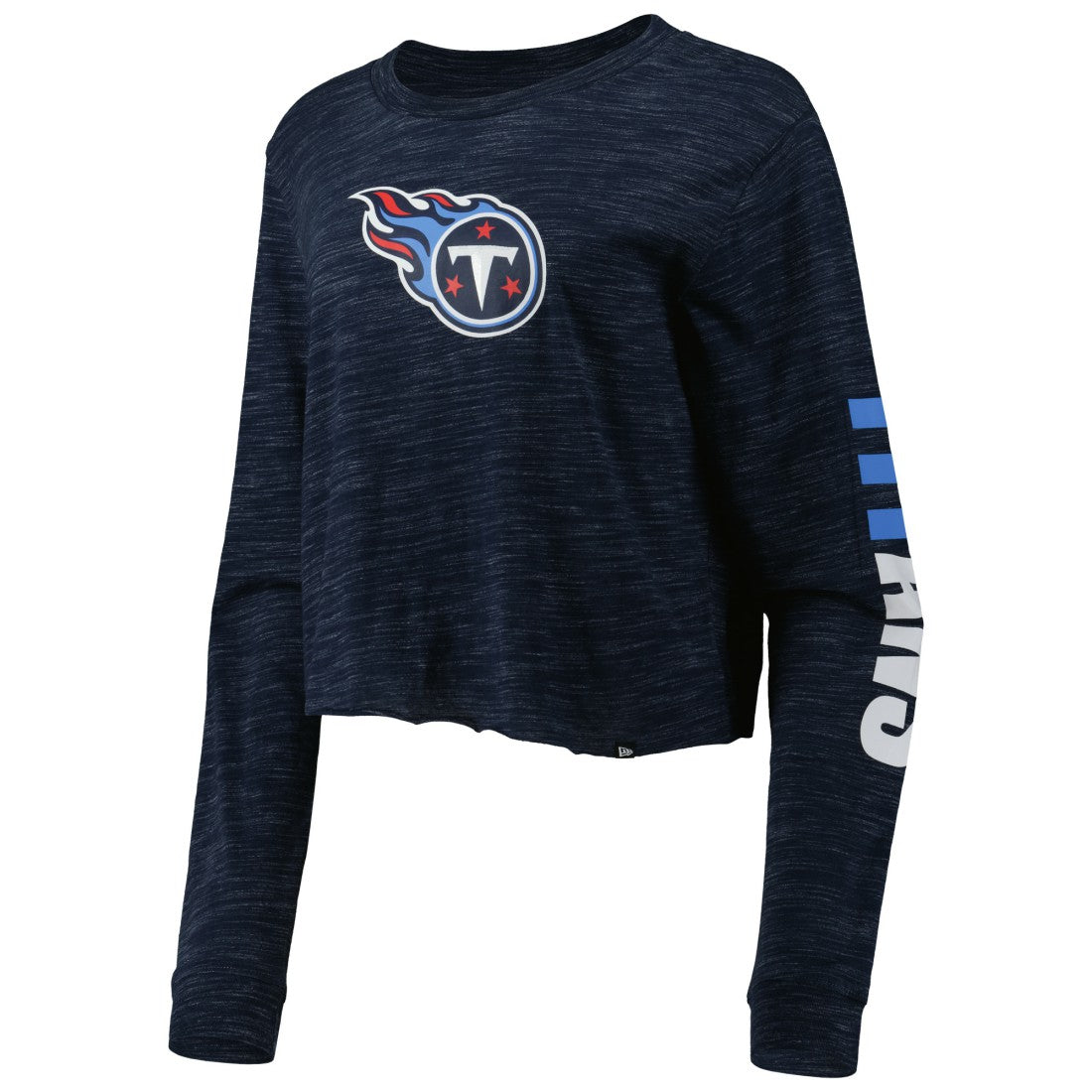 Women's Crop Long Sleeve T-Shirt - Tennessee Titans