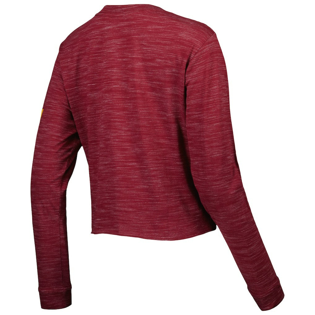 Women's Crop Long Sleeve T-Shirt - Washington Commanders