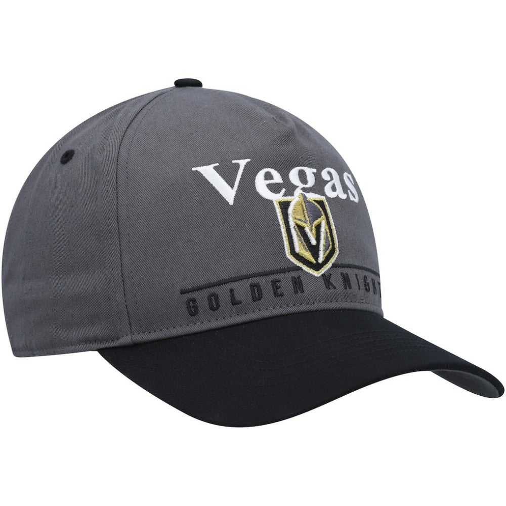 NHL Charcoal/Black Vegas Golden Knights '47 Super Hitch Adjustable Snapback Hat