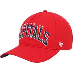 NHL Red Washington Capitals '47 Block Arch Hitch Snapback Hat