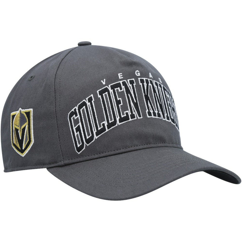 NHL Charcoal Vegas Golden Knights '47 Block Arch Hitch Snapback Hat