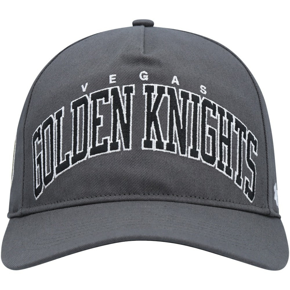 NHL Charcoal Vegas Golden Knights '47 Block Arch Hitch Snapback Hat
