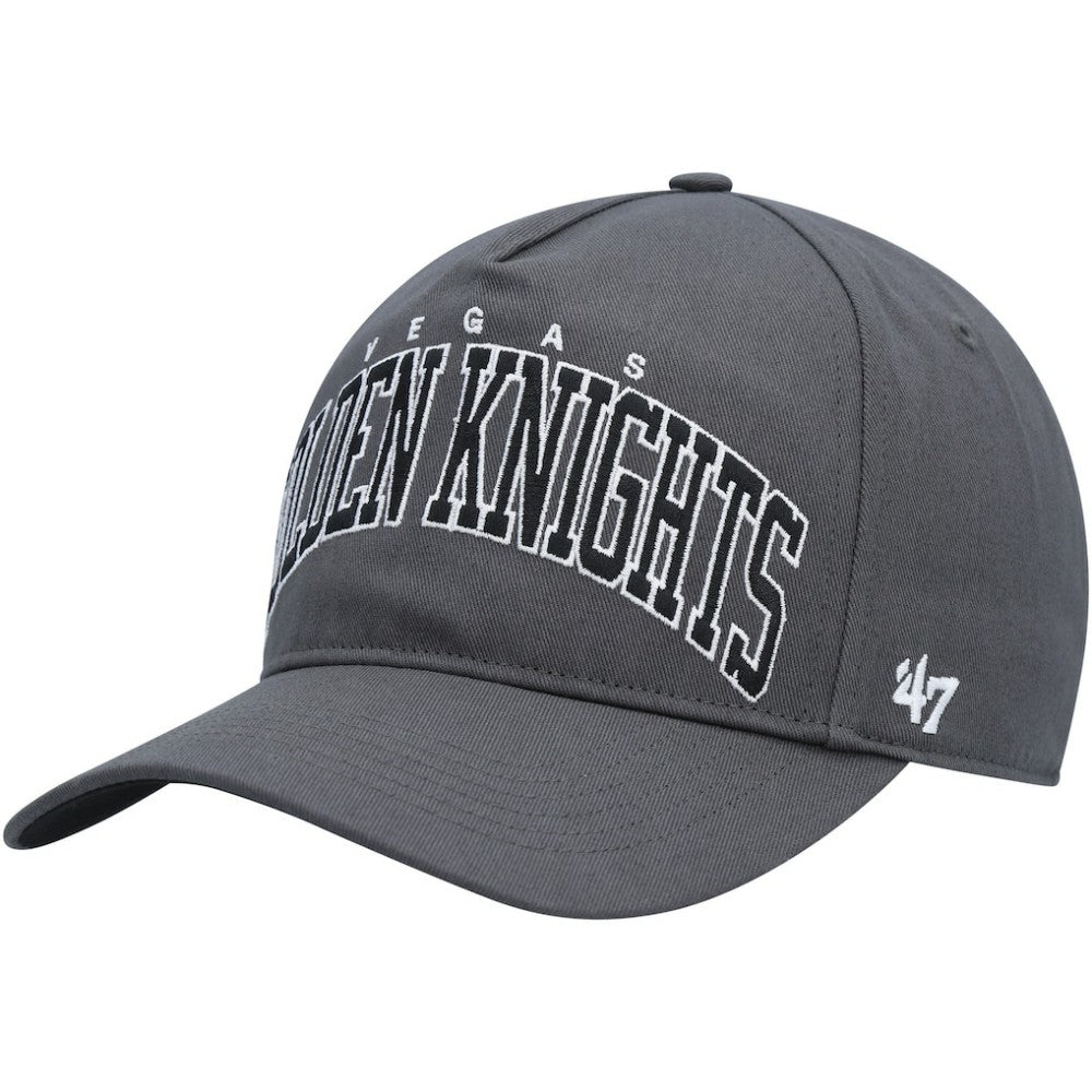 NHL Charcoal Vegas Golden Knights '47 Block Arch Hitch Snapback Hat