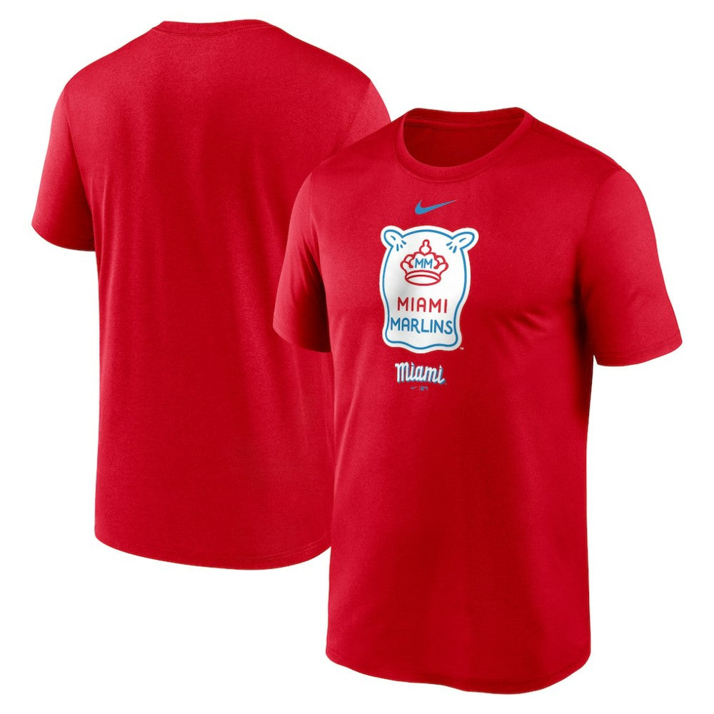 MLB Miami Marlins Nike City Connect Logo T-Shirt