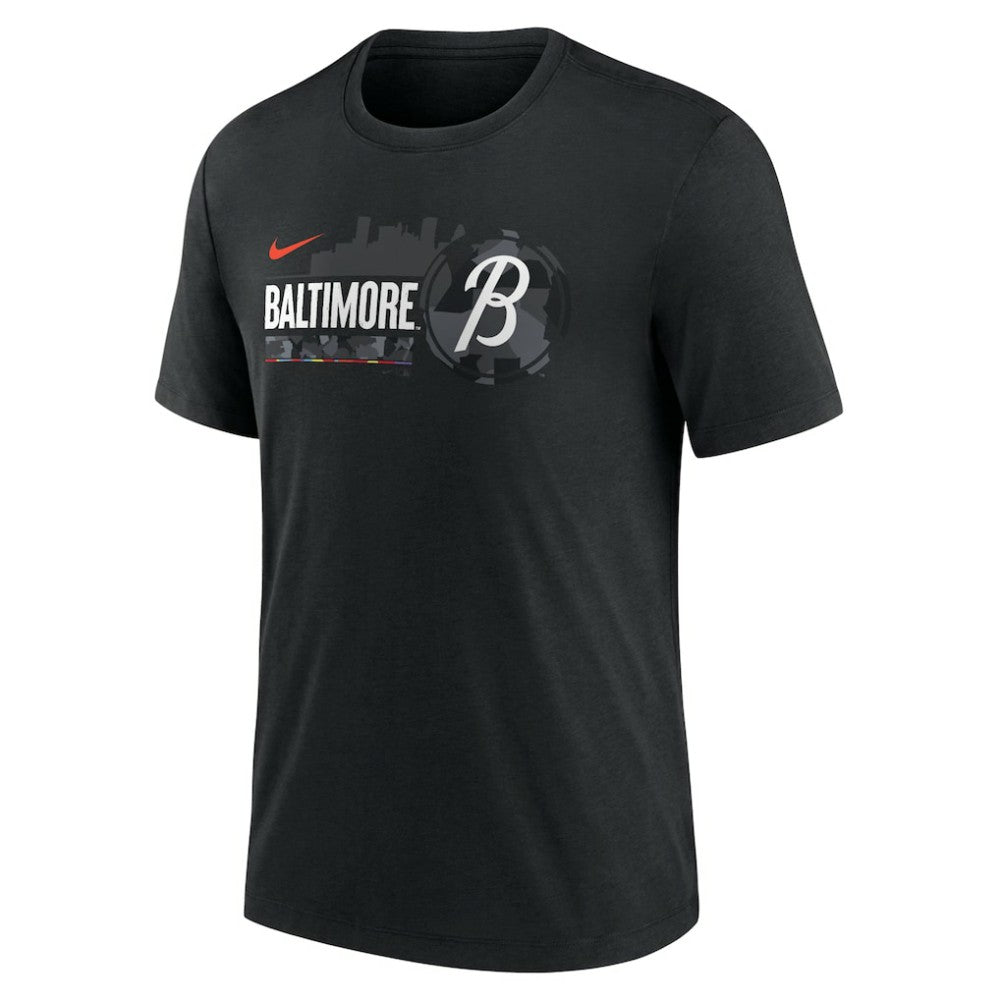 MLB Baltimore Orioles Nike City Connect Tri-Blend T-Shirt