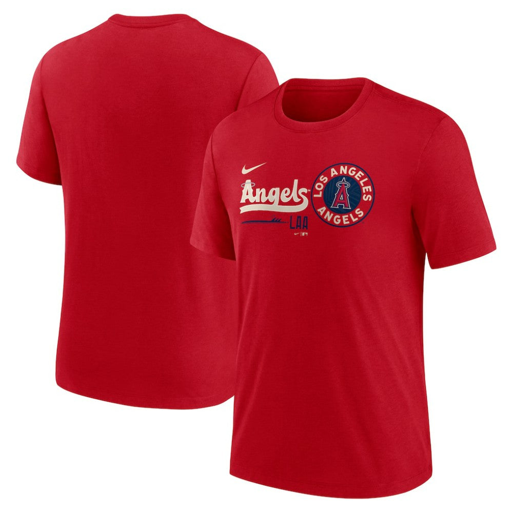 MLB Los Angeles Angels Nike City Connect Tri-Blend T-Shirt -