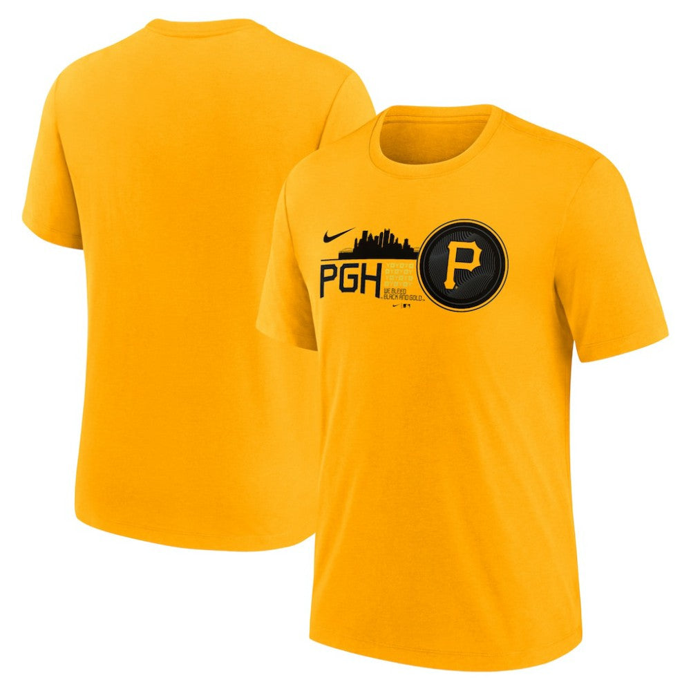 MLB Pittsburgh Pirates Nike City Connect Tri-Blend T-Shirt