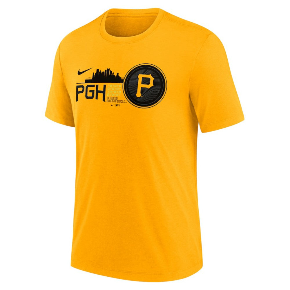 MLB Pittsburgh Pirates Nike City Connect Tri-Blend T-Shirt