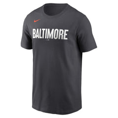 MLB Baltimore Orioles Nike City Connect Wordmark T-Shirt