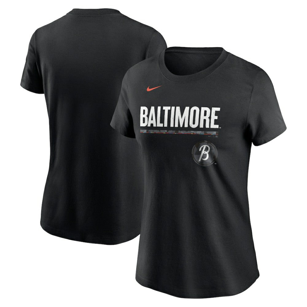 MLB Baltimore Orioles Nike Women's City Connect Wordmark T-Shirt