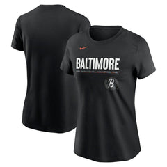 MLB Baltimore Orioles Nike Women's City Connect Wordmark T-Shirt