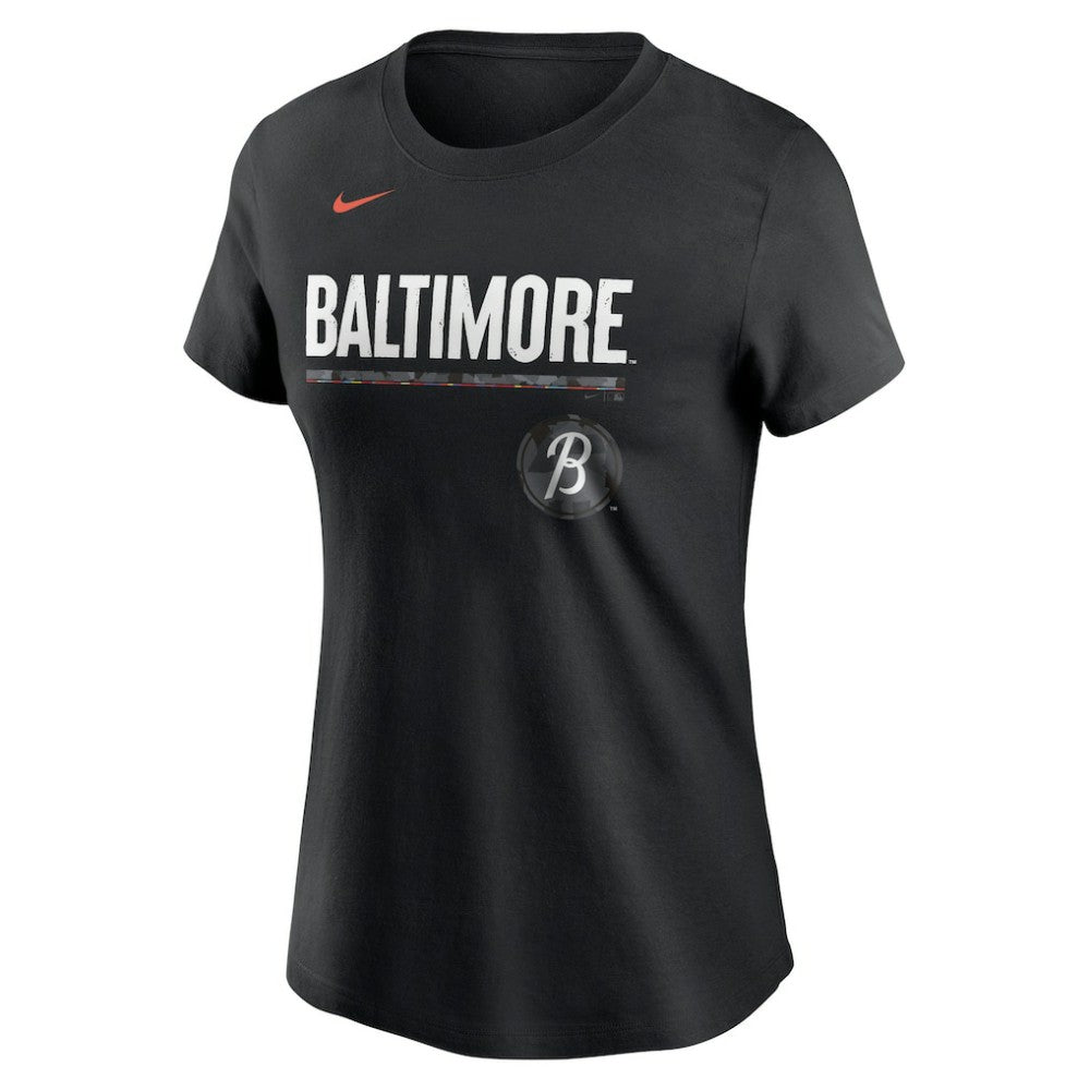 MLB Baltimore Orioles Nike Women's City Connect Wordmark T-Shirt