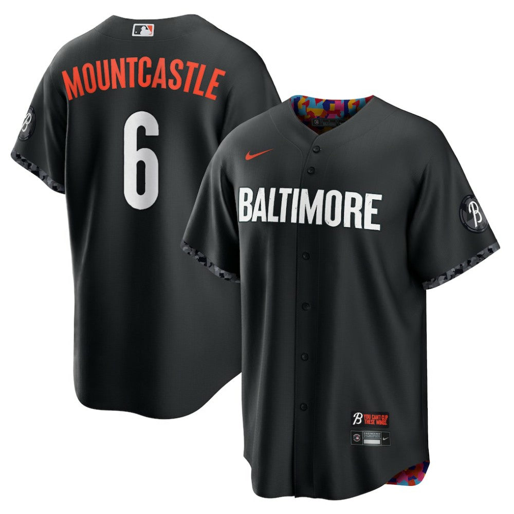 MLB Ryan Mountcastle Baltimore Orioles Nike City Connect Replica Player Jersey