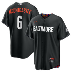 MLB Ryan Mountcastle Baltimore Orioles Nike City Connect Replica Player Jersey