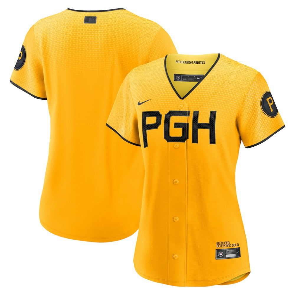 MLB Pittsburgh Pirates Nike Women's City Connect Replica Jersey