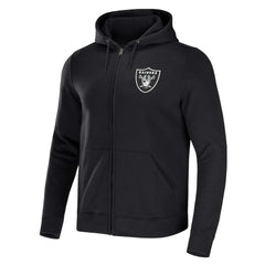 NFL x Darius Rucker Collection Rocker Full-Zip Hoodie - Las Vegas Raiders