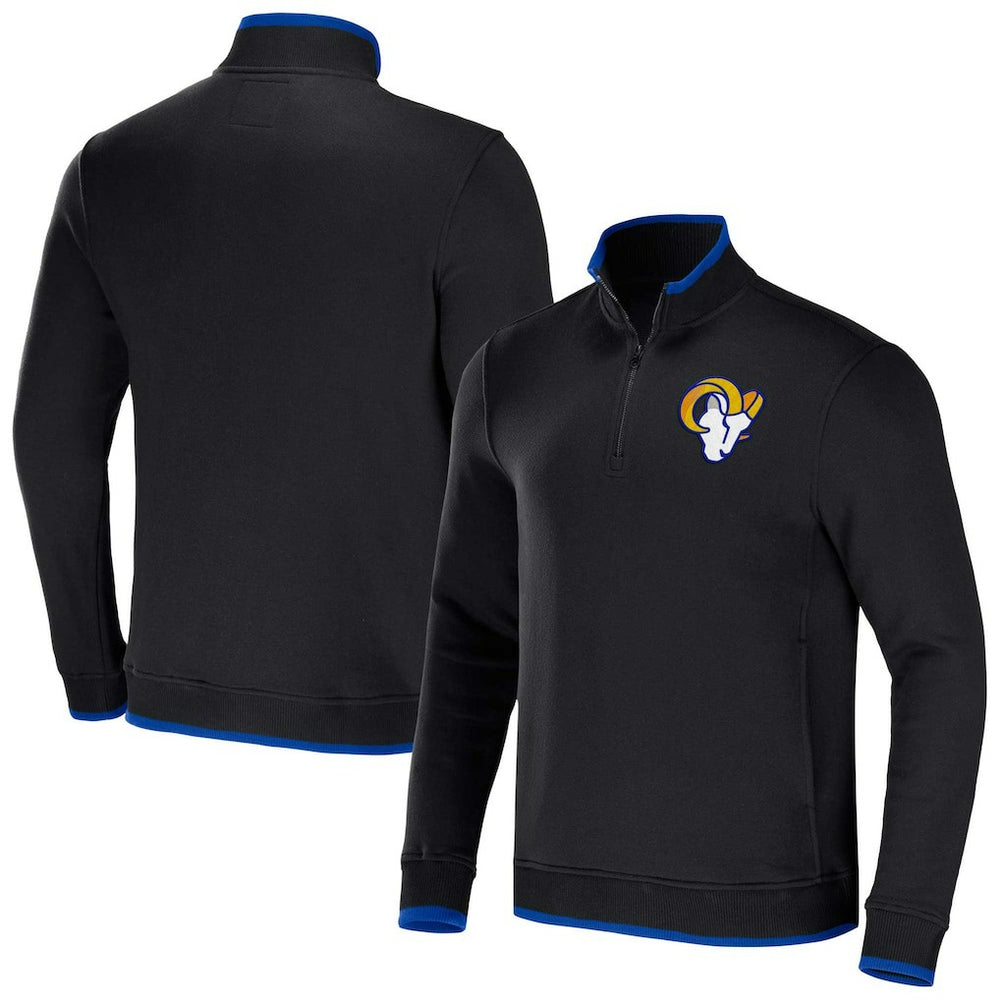 NFL x Darius Rucker Collection Logo Quarter-Zip Top - Los Angeles Rams