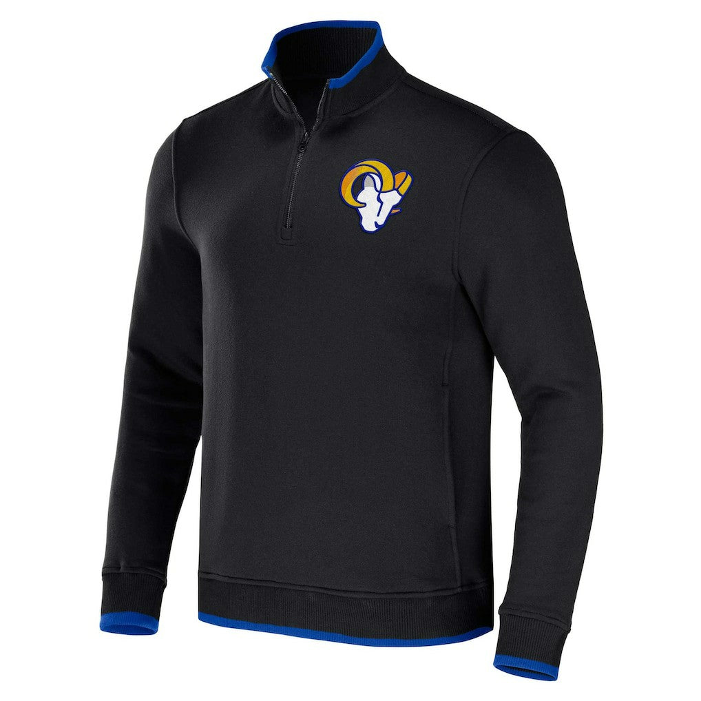 NFL x Darius Rucker Collection Logo Quarter-Zip Top - Los Angeles Rams