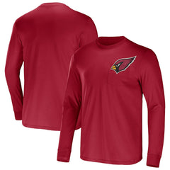 NFL x Darius Rucker Collection Team Long Sleeve Pocket T-Shirt - Arizona Cardinals