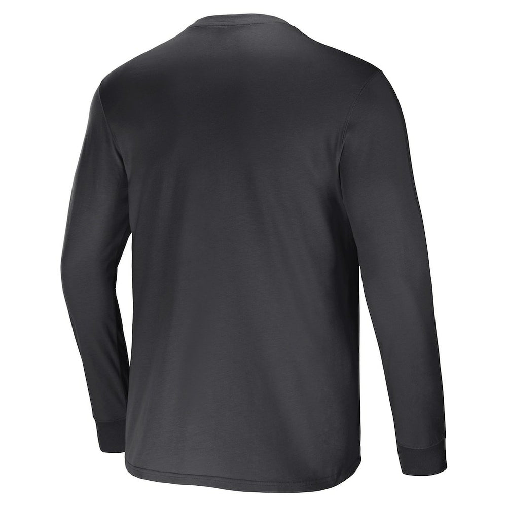 NFL x Darius Rucker Collection Team Long Sleeve Pocket T-Shirt - Las Vegas Raiders