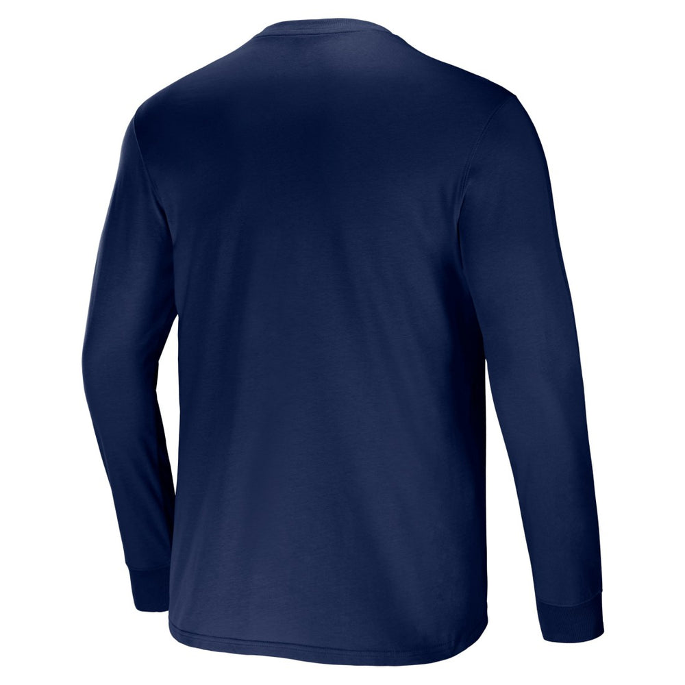NFL x Darius Rucker Collection Team Long Sleeve Pocket T-Shirt - Tennessee Titans