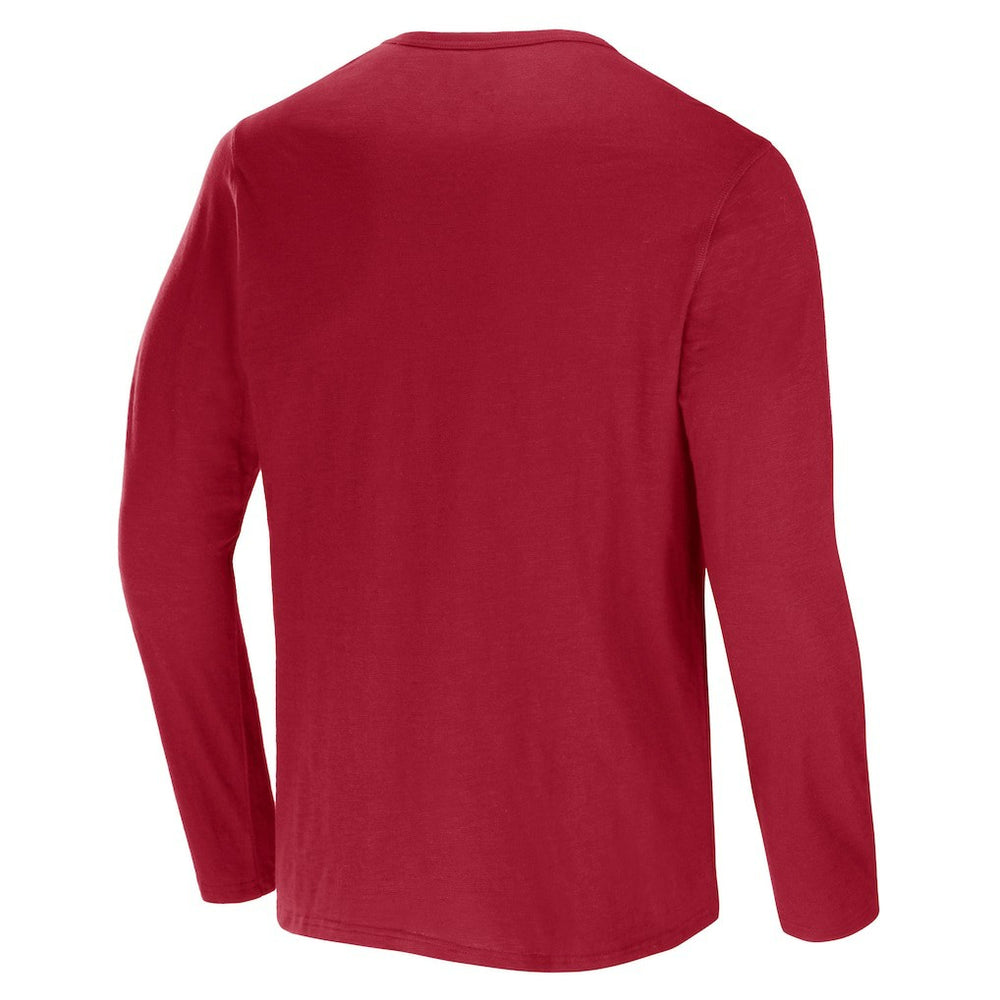 NFL x Darius Rucker Collection Slub Jersey Henley Long Sleeve T-Shirt - Arizona Cardinals