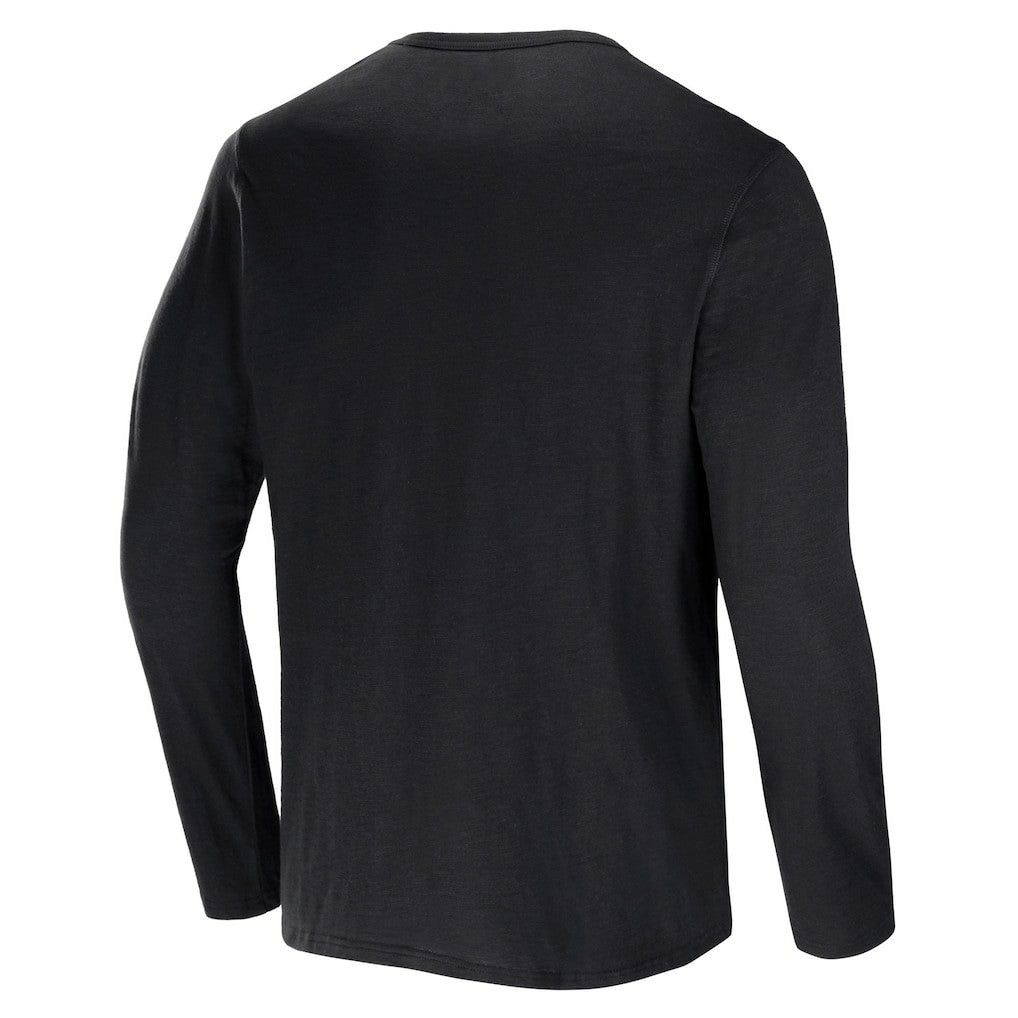 NFL x Darius Rucker Collection Slub Jersey Henley Long Sleeve T-Shirt - Cleveland Browns