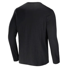 NFL x Darius Rucker Collection Slub Jersey Henley Long Sleeve T-Shirt - Las Vegas Raiders