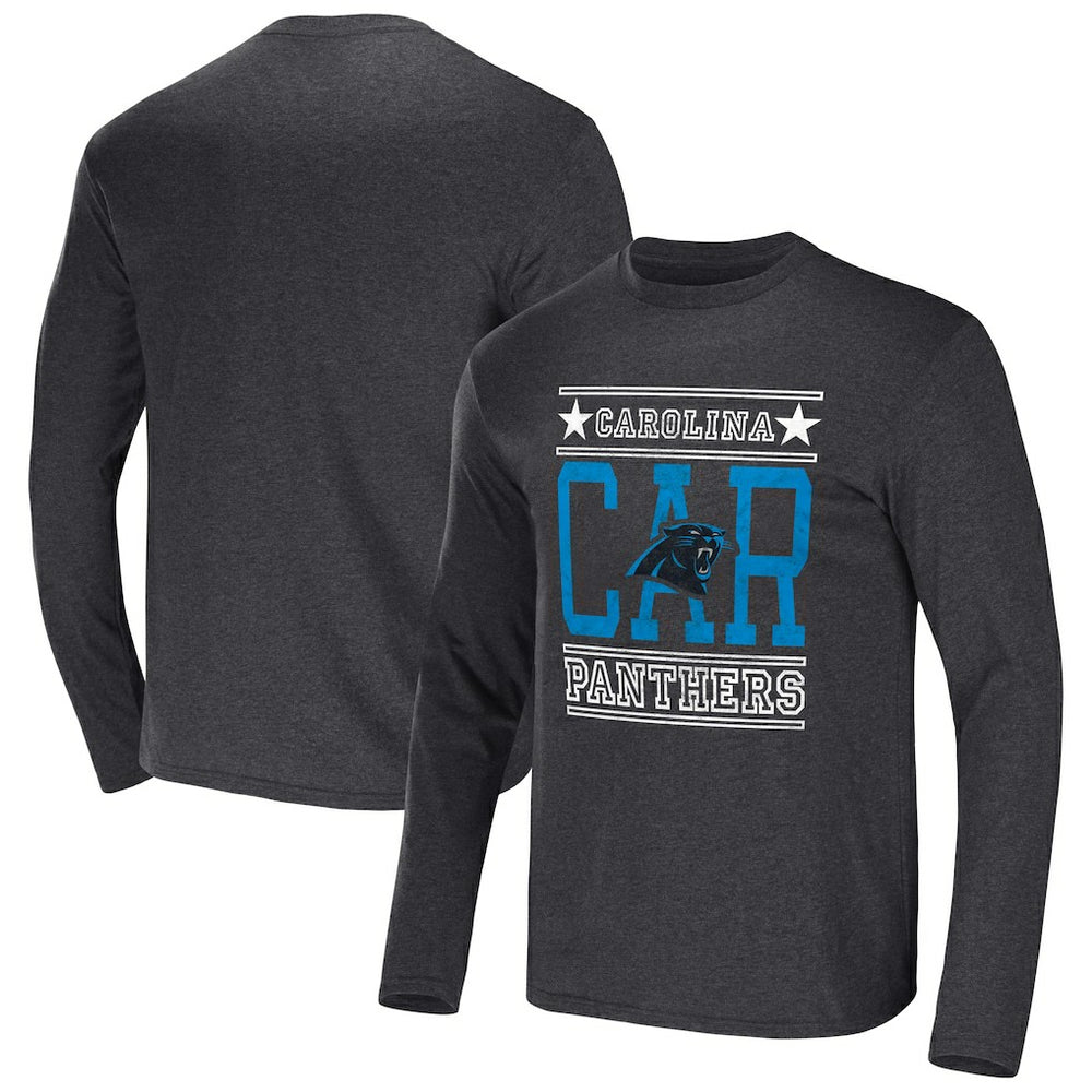 NFL x Darius Rucker Collection Long Sleeve T-Shirt - Carolina Panthers