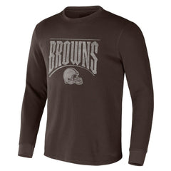 NFL x Darius Rucker Collection Long Sleeve Thermal T-Shirt - Cleveland Browns
