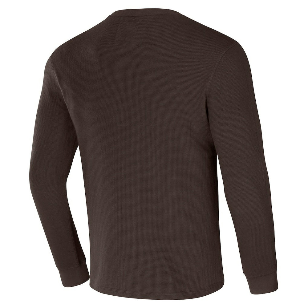NFL x Darius Rucker Collection Long Sleeve Thermal T-Shirt - Cleveland Browns