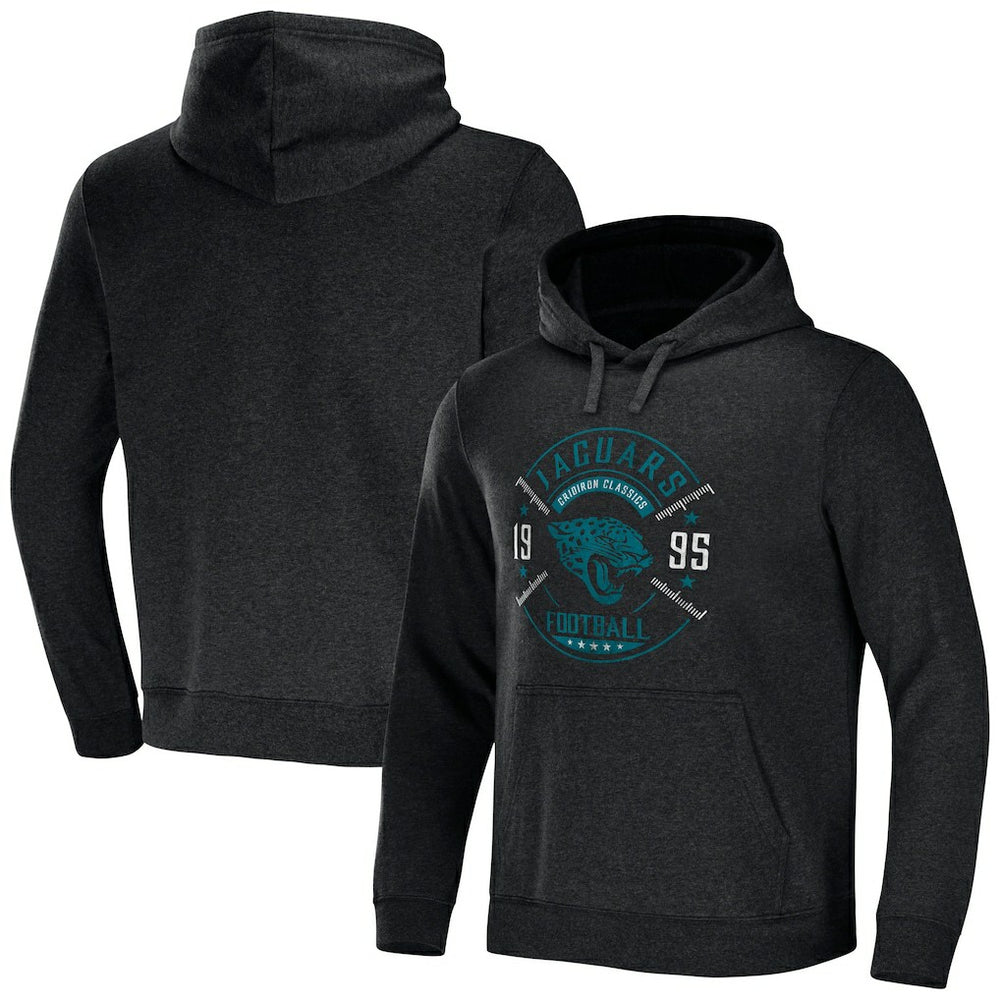 NFL x Darius Rucker Collection Radar Pullover Hoodie - Jacksonville Jaguars