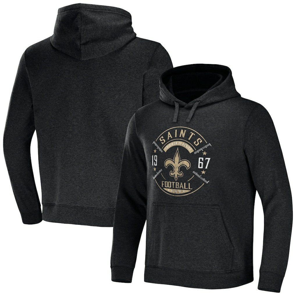 NFL x Darius Rucker Collection Radar Pullover Hoodie - New Orleans Saints