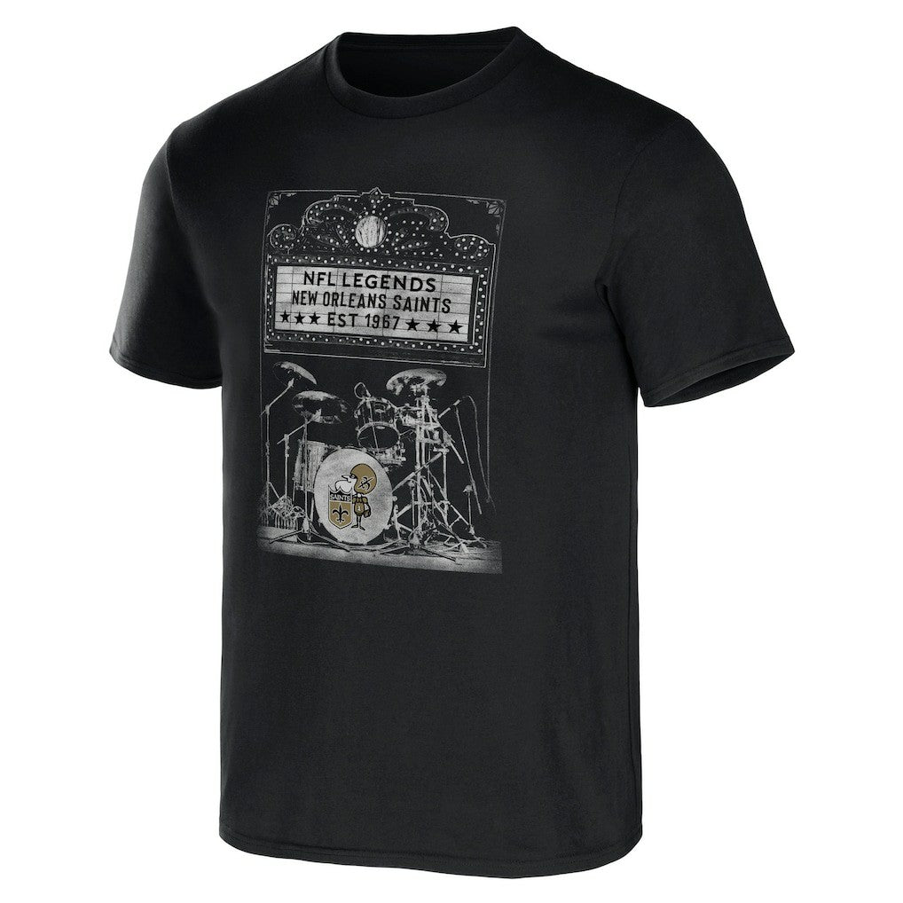 NFL x Darius Rucker Collection Band T-Shirt - New Orleans Saints