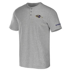 NFL x Darius Rucker Collection Henley T-Shirt - Baltimore Ravens