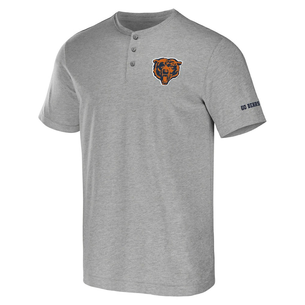 NFL x Darius Rucker Collection Henley T-Shirt - Chicago Bears