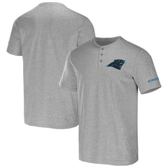 NFL x Darius Rucker Collection Henley T-Shirt - Carolina Panthers