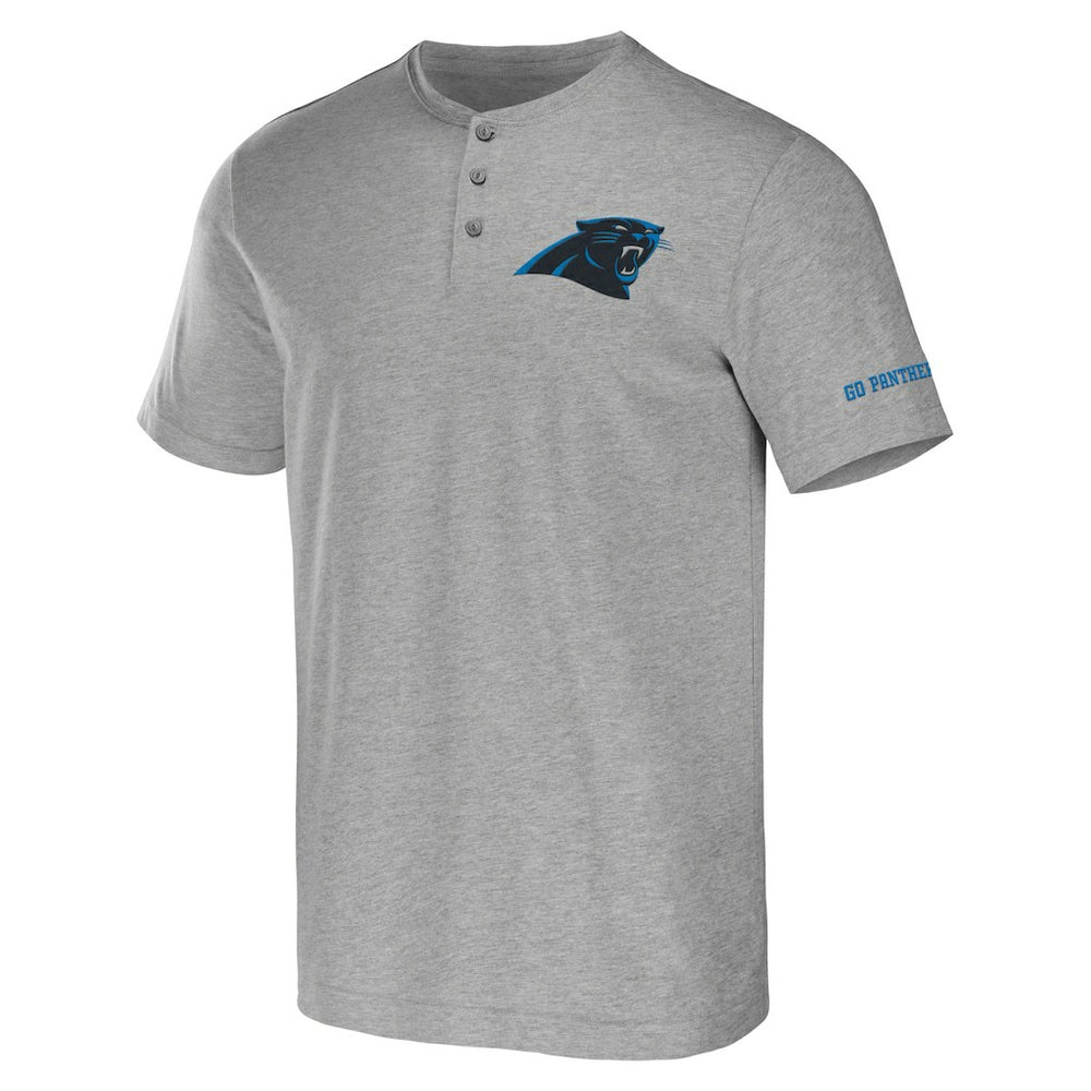 NFL x Darius Rucker Collection Henley T-Shirt - Carolina Panthers
