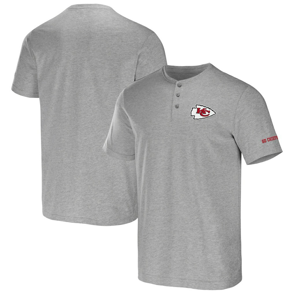 NFL x Darius Rucker Collection Henley T-Shirt - Kansas City Chiefs